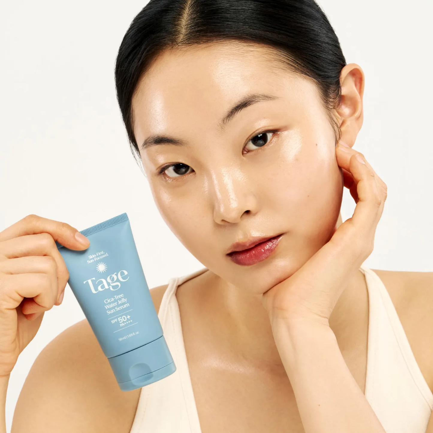 Tage - Cica-Tree Water Jelly Sun Serum SPF50+ PA++++