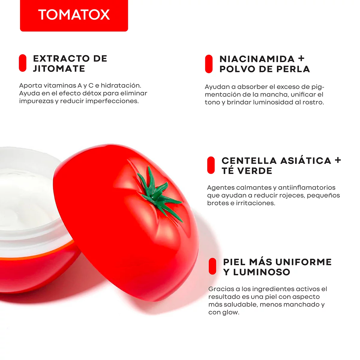 TONYMOLY - Tomatox Magic Brightening Face Mask / Mascarilla Anti-manchas