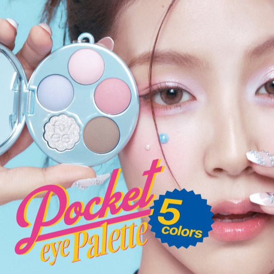 Fwee - Pocket Cheek Palette - EP01 Candy Floss [6.6g]