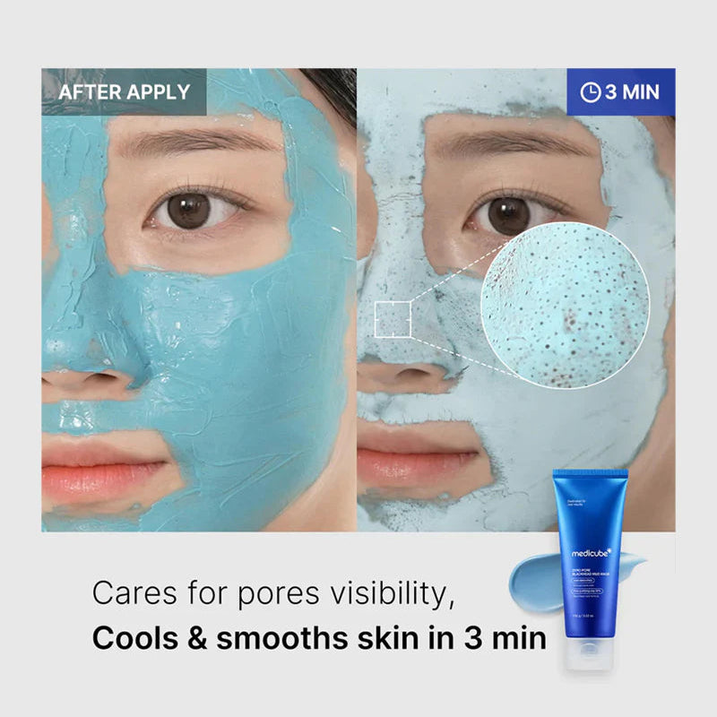 medicube - Blackhead Mud Mask / Mascarilla detox para poros y puntos negros